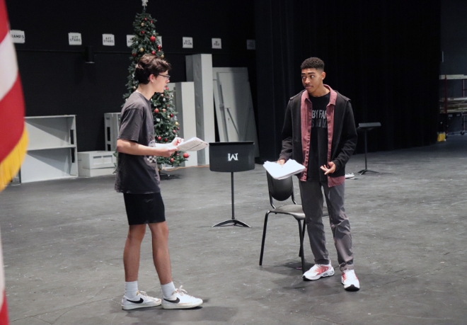 Students Take the Stage for Musical Theater Auditions