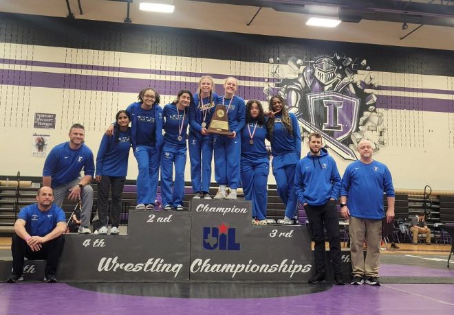 FISD Wrestlers Excel at Regional Meet, Frisco High Girls Win Title