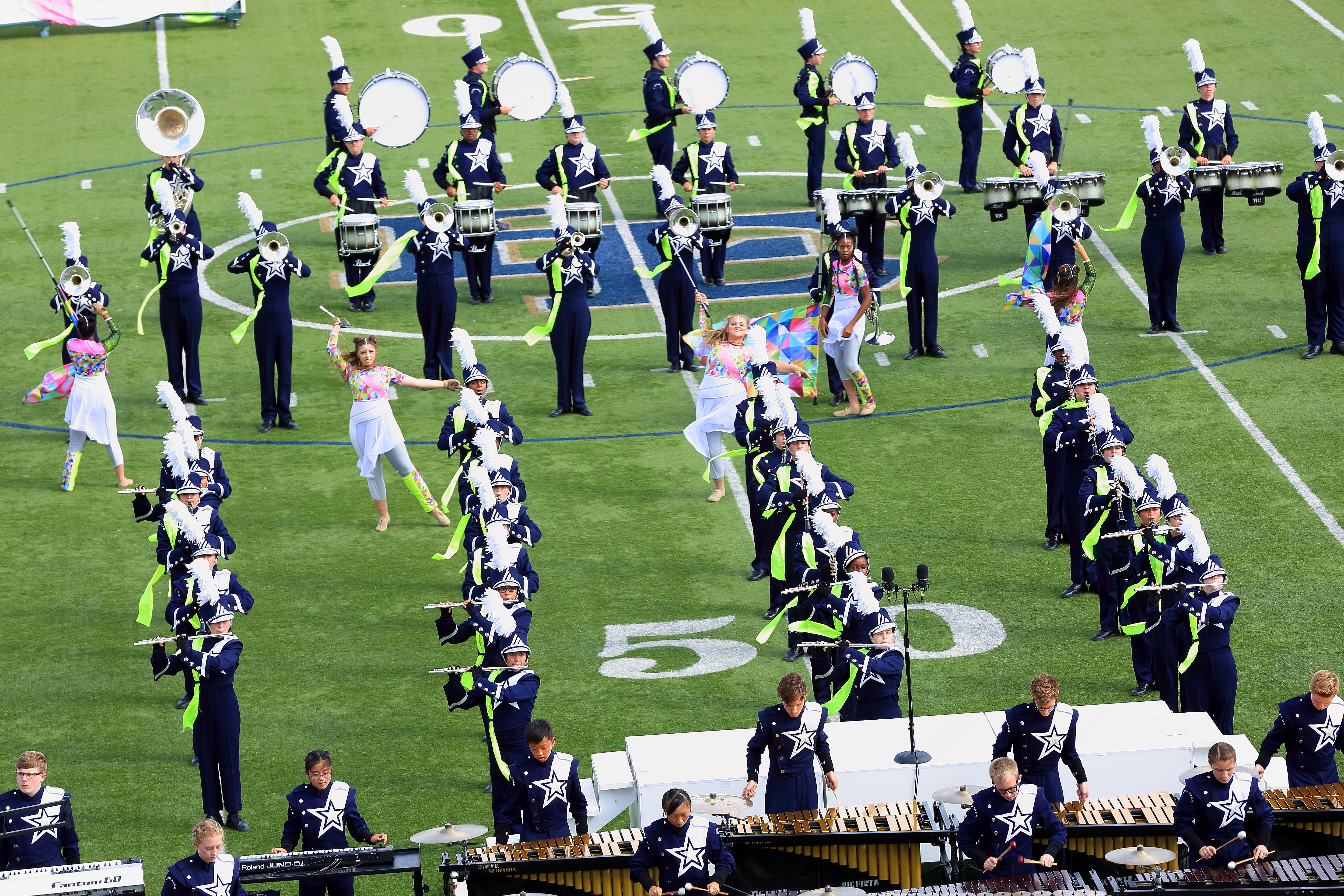 wakeland and lone star marching bands are state bound marching bands