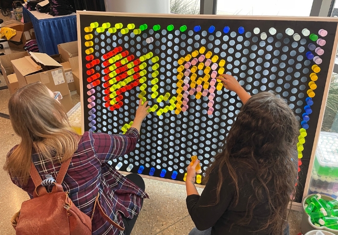 Work by FISD Artists Is a Real Blast From the Past
