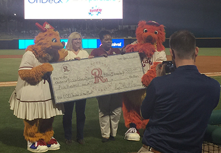 Allen Teacher Honored as RoughRiders Teacher of the Month 