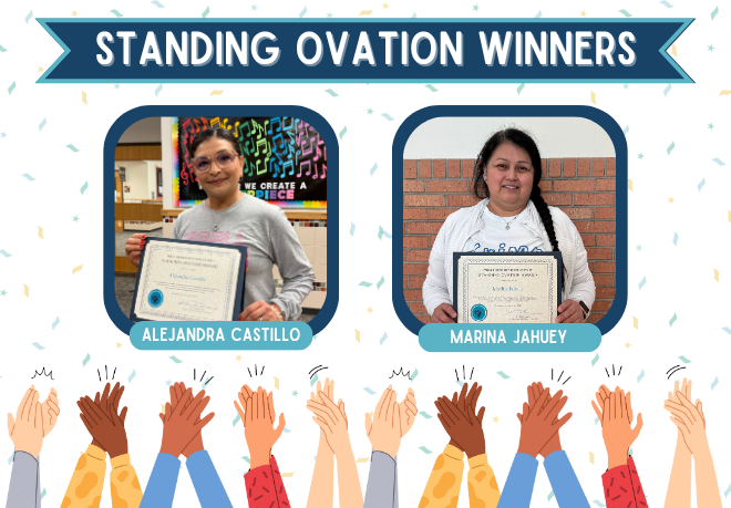 FISD Celebrates April Standing Ovation Award Winners