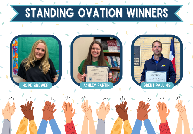 Frisco ISD Honors Standing Ovation Winners