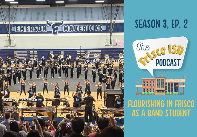 FISD Podcast Highlights the Marching Band Program at Emerson High School