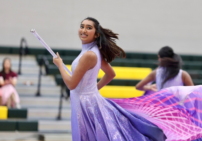 Frisco ISD Winter Guards Finish Year With a Flourish