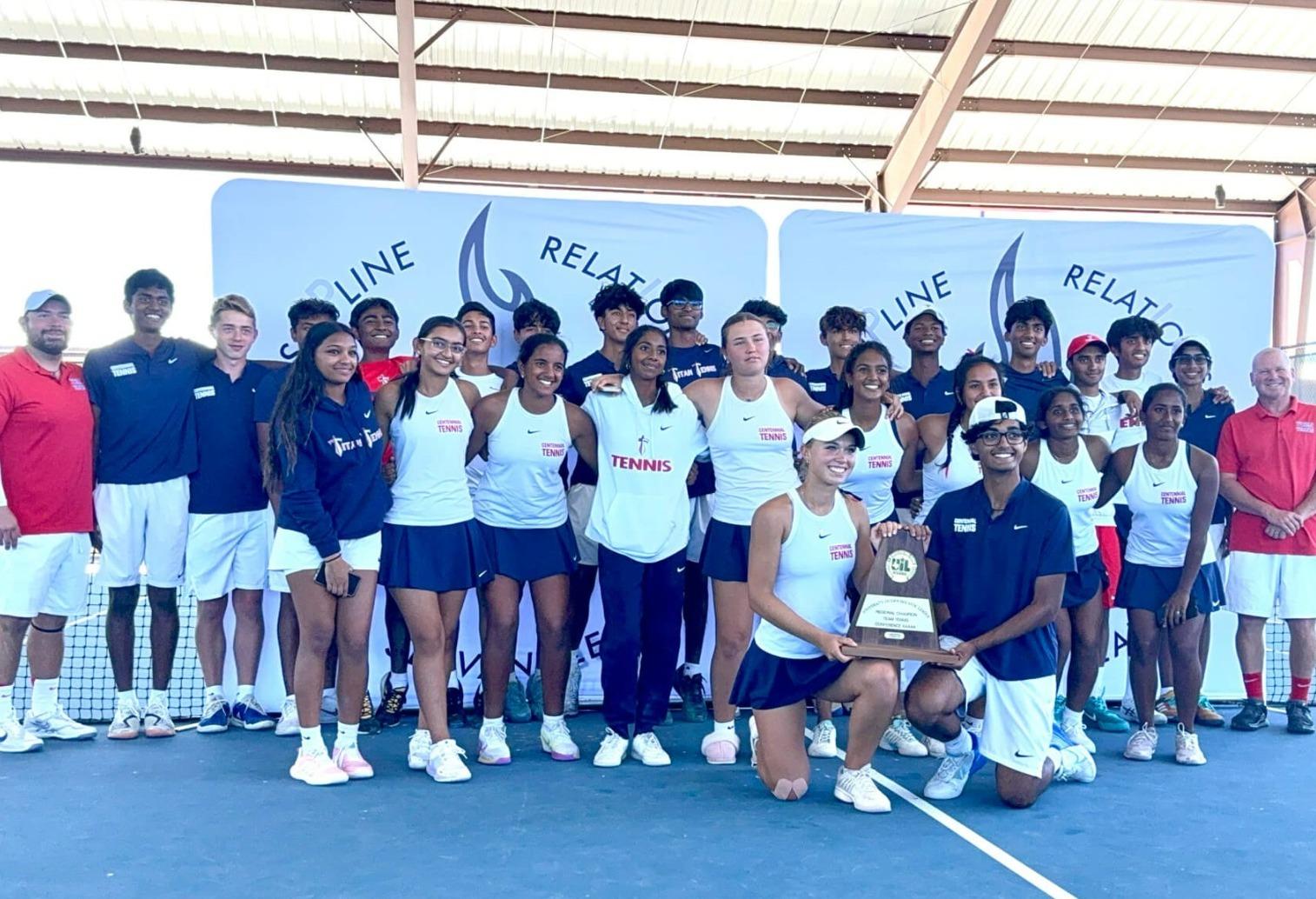 Centennial Tennis Team Advances to State Championship Match