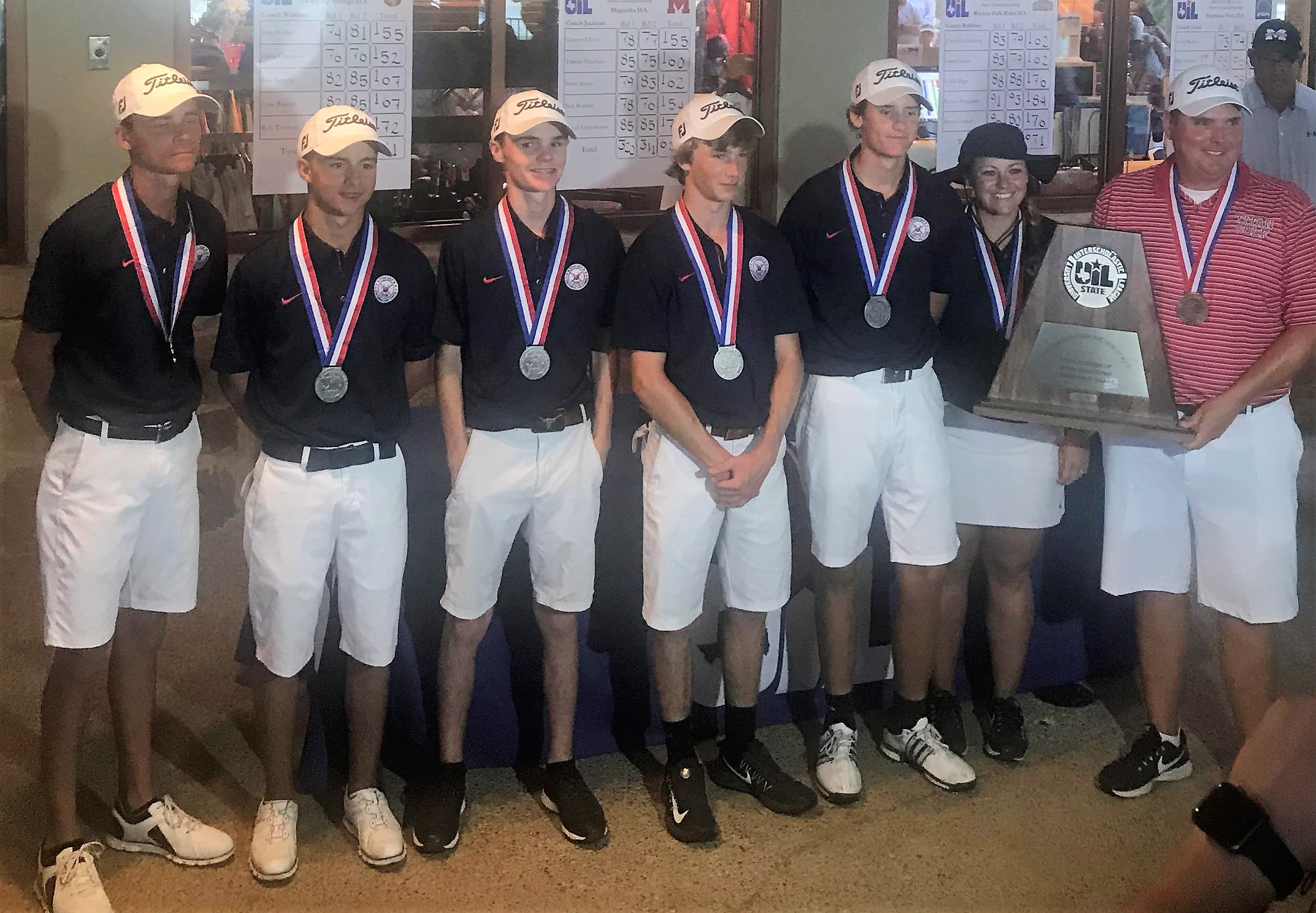Centennial Boys Golf Team Finishes Second in State
