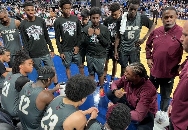 Heritage Boys Basketball Team Wins State Championship