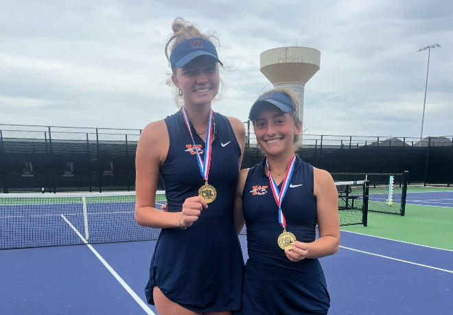 Frisco ISD Tennis Players Win Three Regional Titles