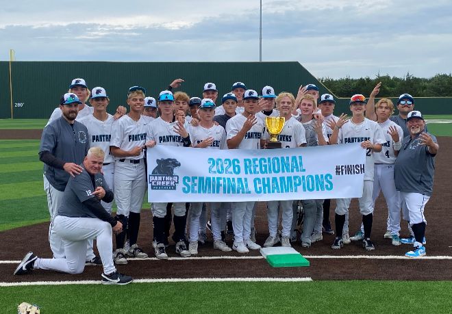 Panther Creek Baseball Faces Aubrey in Regional Final