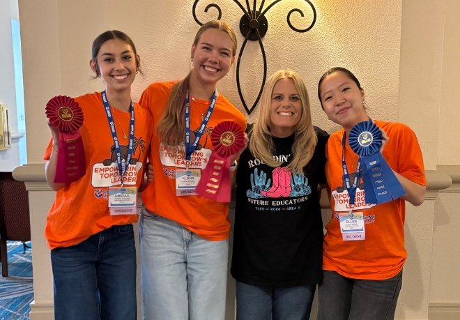 Students Win Big at National Educators Competition