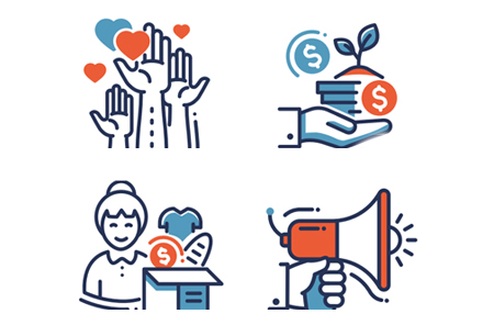 advertising, marketing and sponsorships - graphic