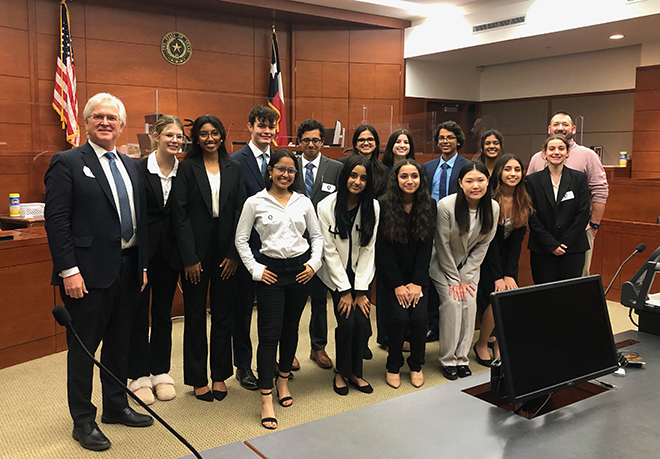 2022-23 regionals mock trial group photo