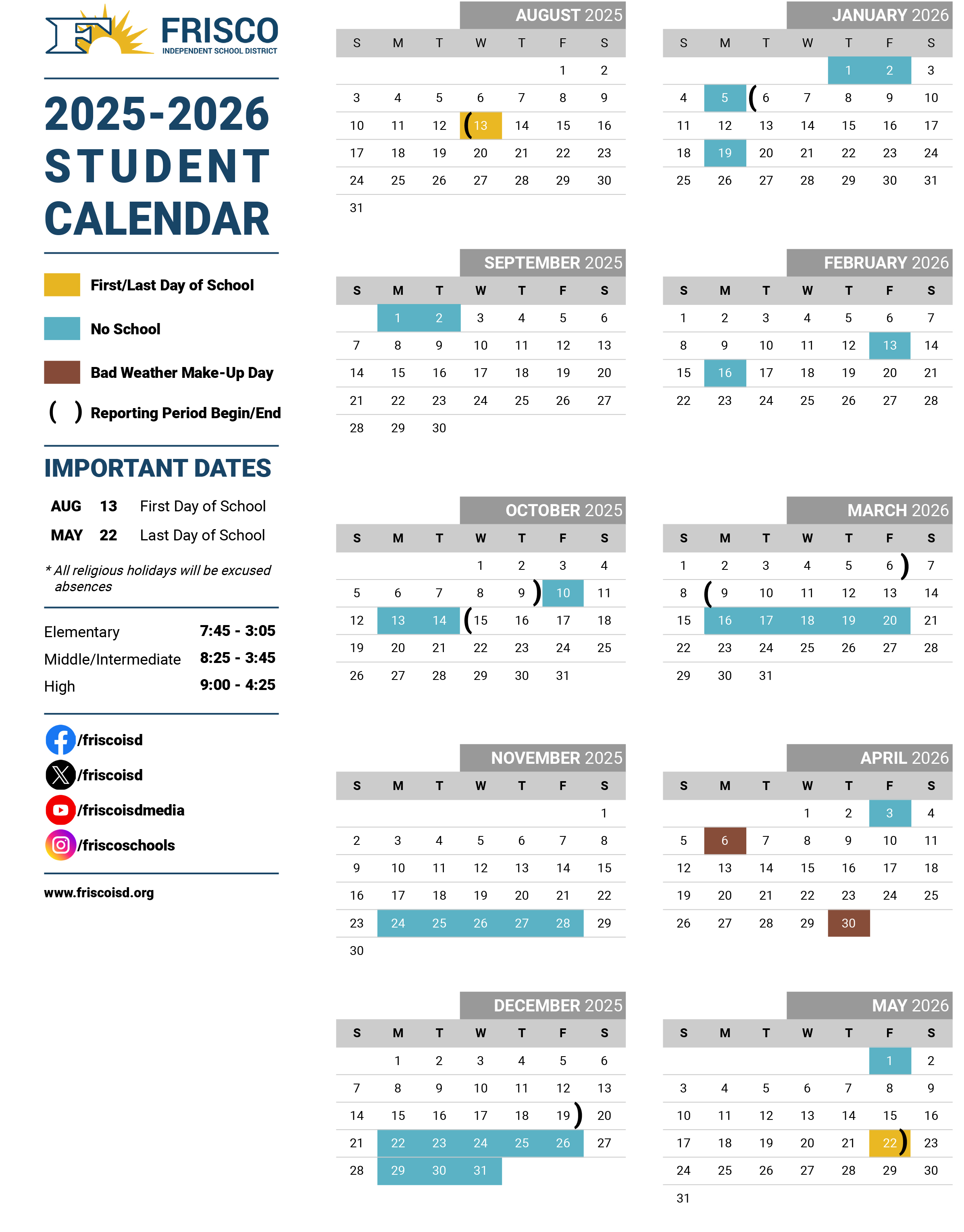 Board Approves 202526 Academic Calendar Board Approves 202526 Academic Calendar