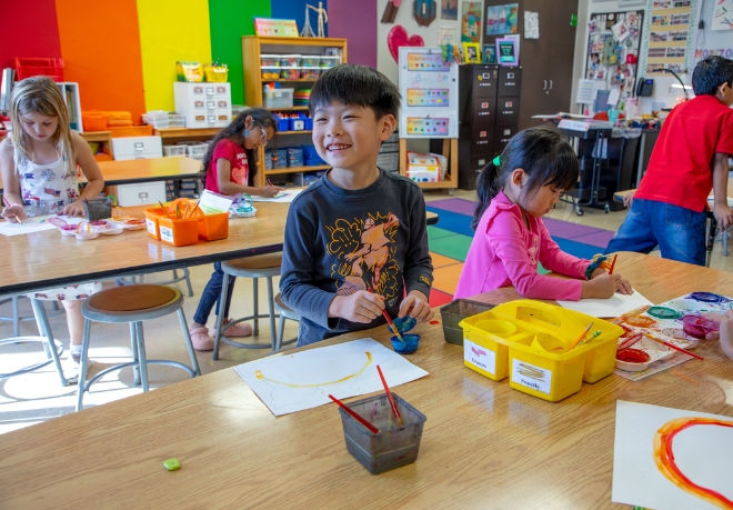 Elementary Art and Music Classes Start FISD Fine Arts Journey Early