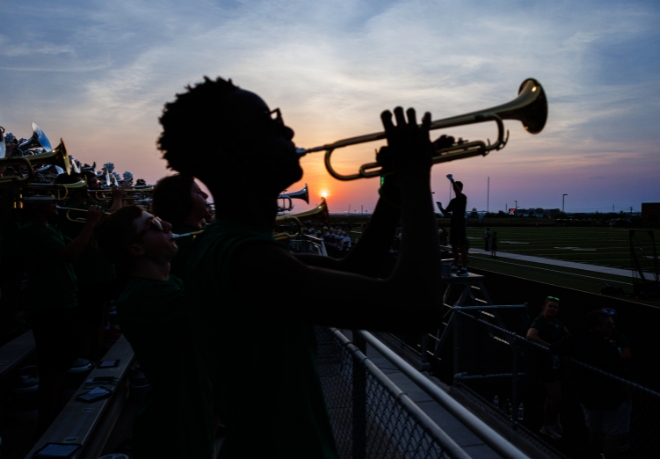 FISD Marching Bands Dazzle at Fall Contests