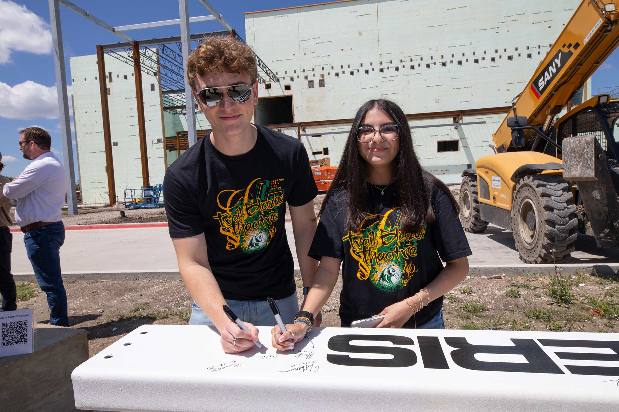 Frisco ISD Celebrates VPAC With Topping-Off Ceremony