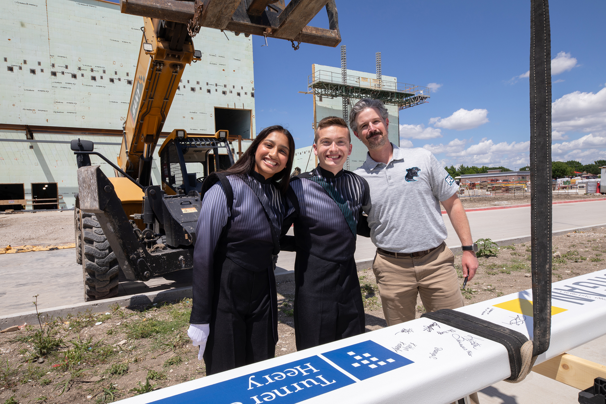 Frisco ISD Celebrates VPAC With Topping-Off Ceremony