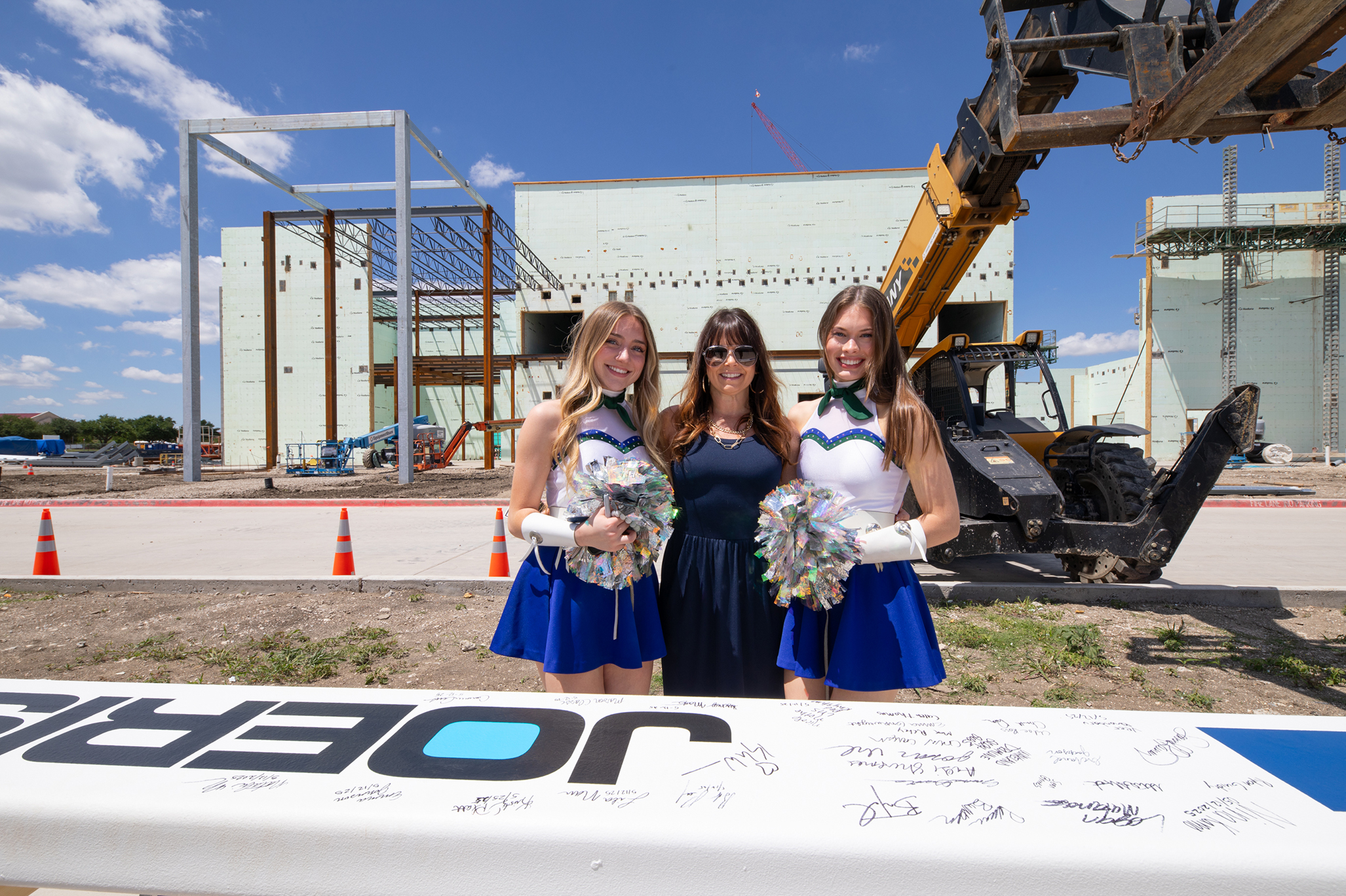 Frisco ISD Celebrates VPAC With Topping-Off Ceremony