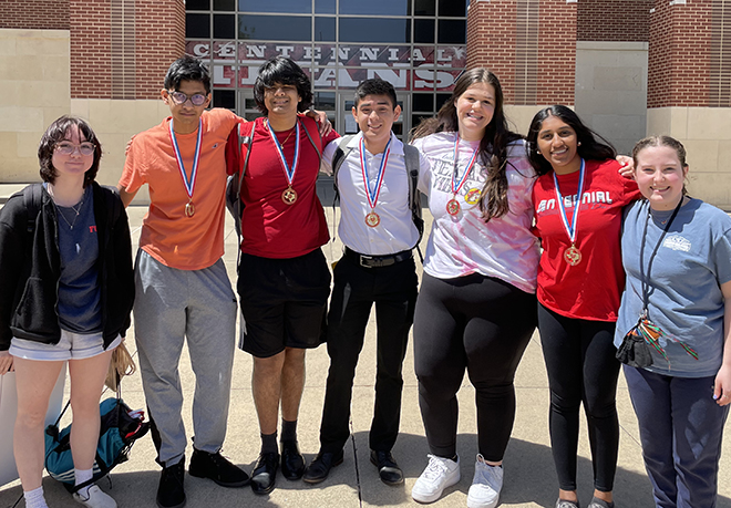 Centennial FCCLA State with medals