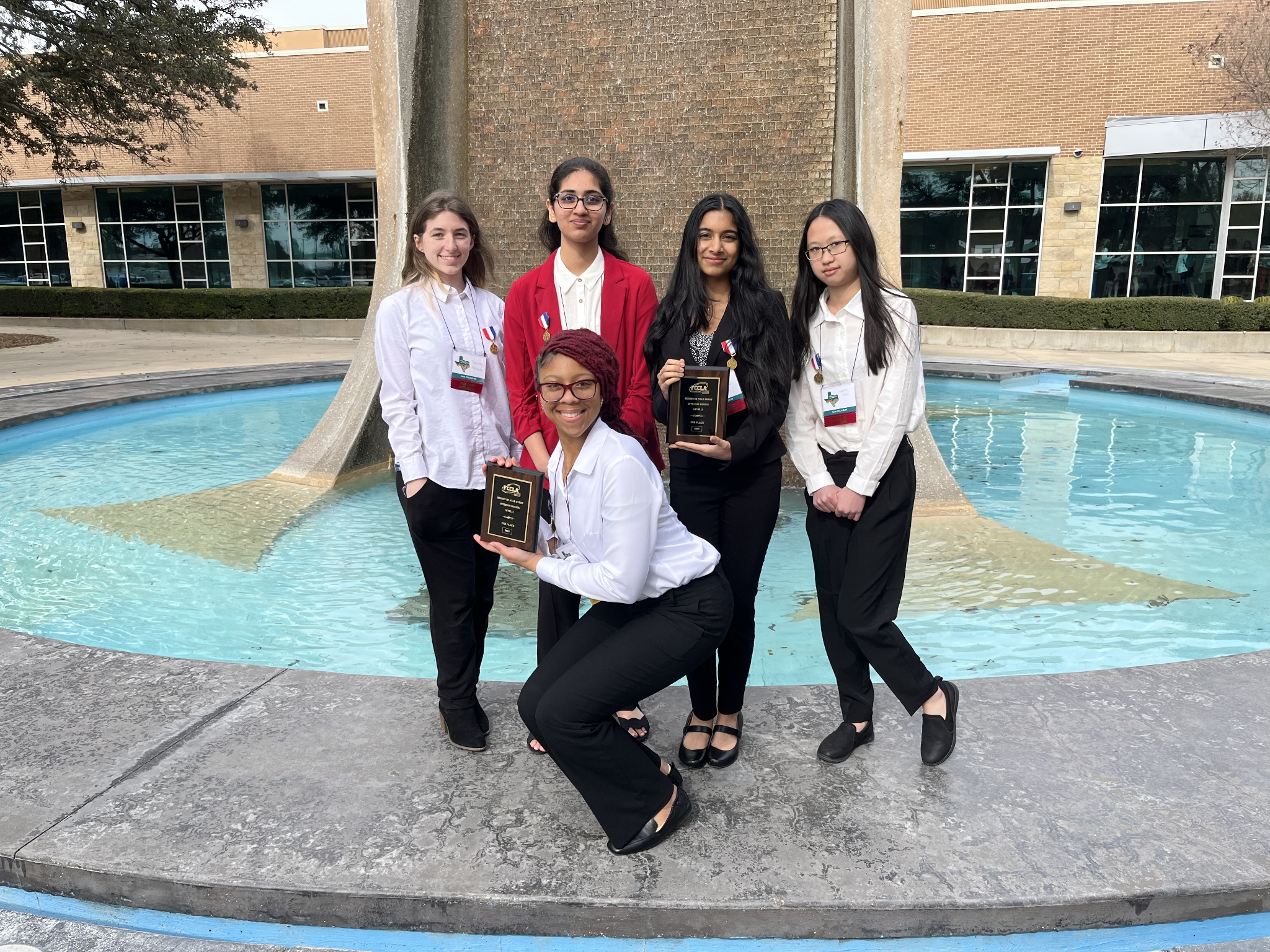 FCCLA small group photo