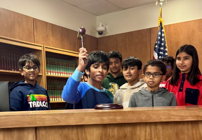 Fifth Graders Make the Case for Mock Trial