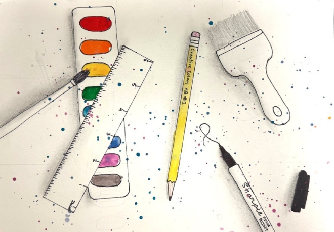 FISD Elementary Students Recognized in Regional Art Showcase