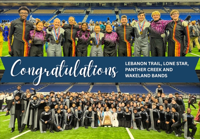 Frisco ISD Marching Bands Earn State Acclaim
