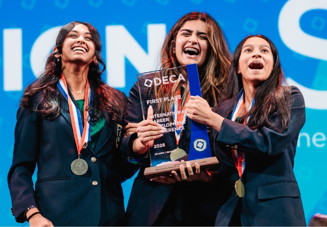 Students Take Championships at International DECA Conference
