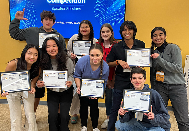 Liberty High School Earns Pacemaker Award for Student Journalism