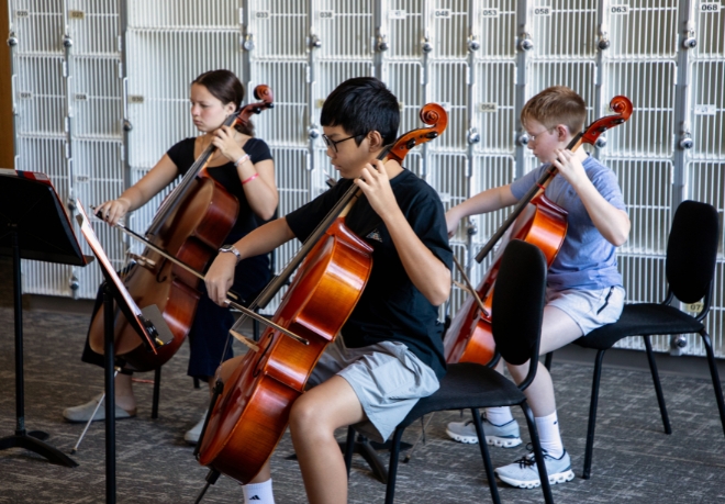 With Summer Camp, Orchestra Students Never Miss a Beat